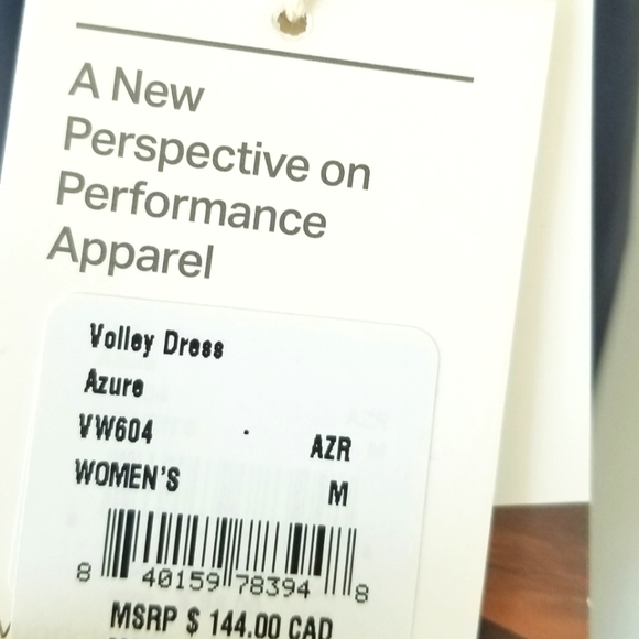 Vuori Women's Volley Dress Lightweight Athleisure Athletic Casual Shelf Bra NWT - Picture 6 of 13